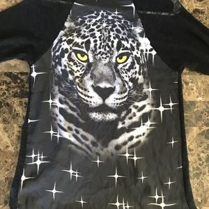 Blu Planet leopard cardigan